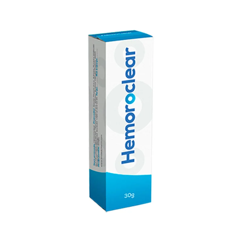 Hemoroclear — kartonska kutija sa kremom od 30 g